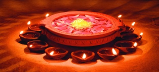 diawli festival of lights lighted oil lamps