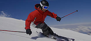 downhill skier