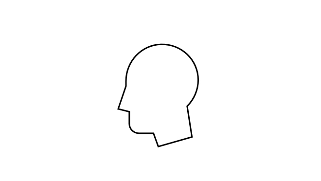 icon of a head