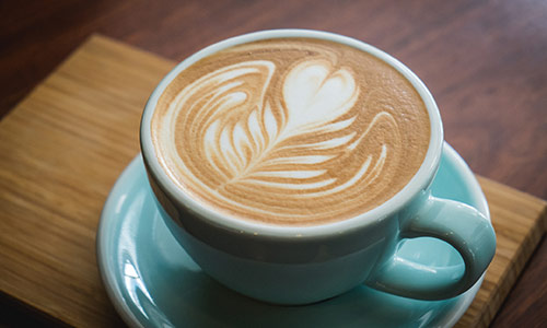 cup of cappuccino