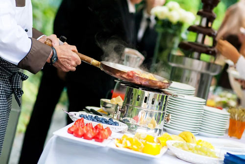 Food preparation at table