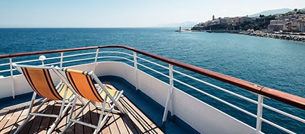 travelers set sail on their cruise adventures